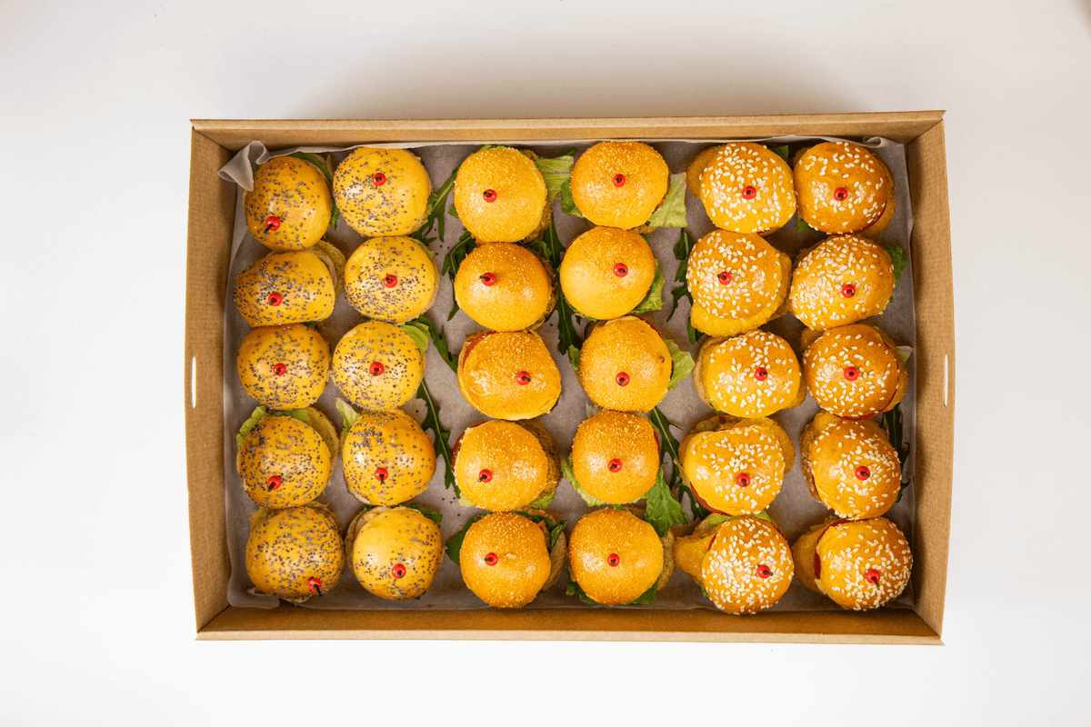 MINI BURGER VEGETARIAN